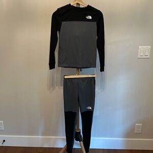 Kids The North Face Baselayer Set Medium